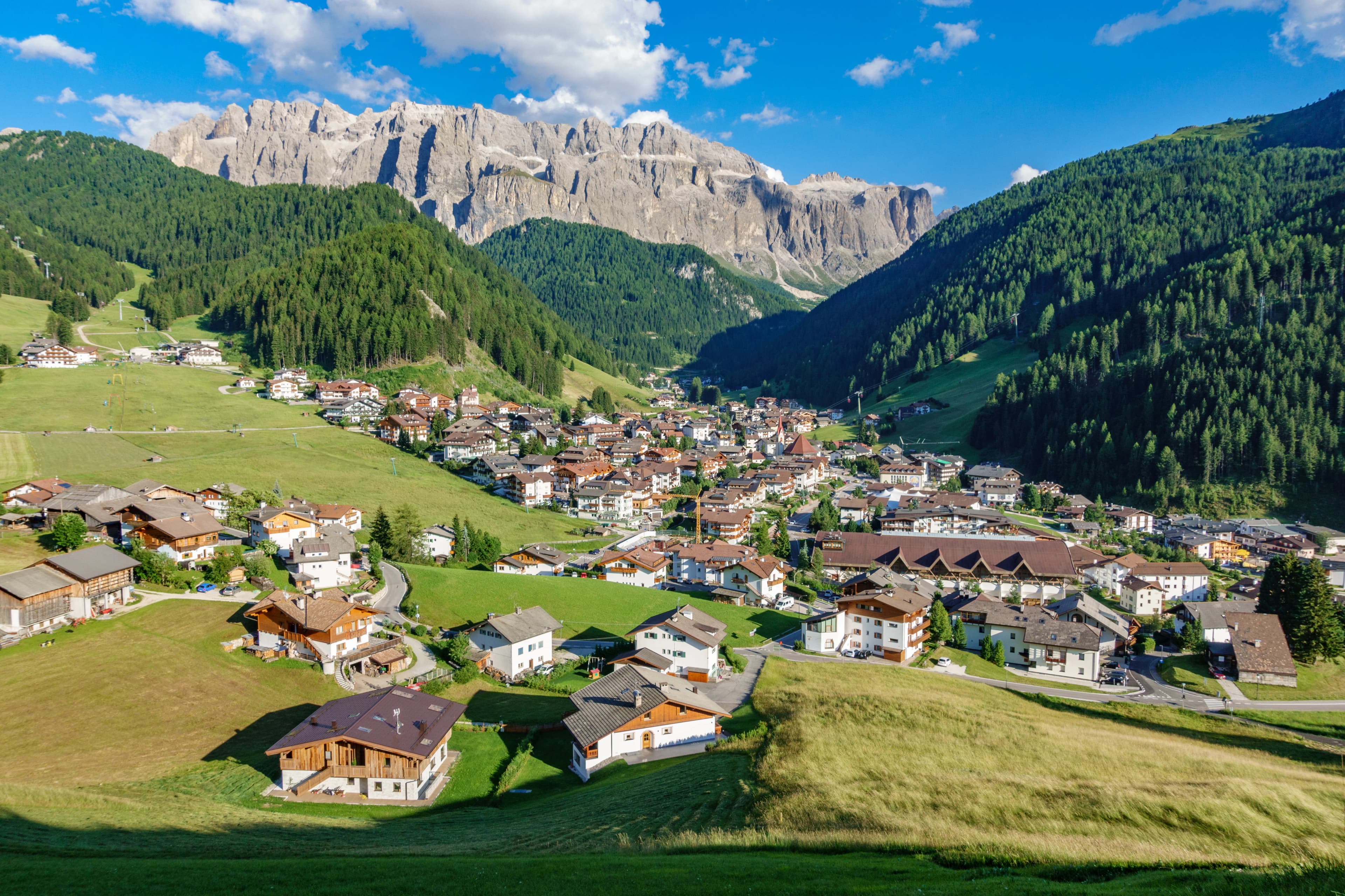 Selva di Val Gardena, italian alps