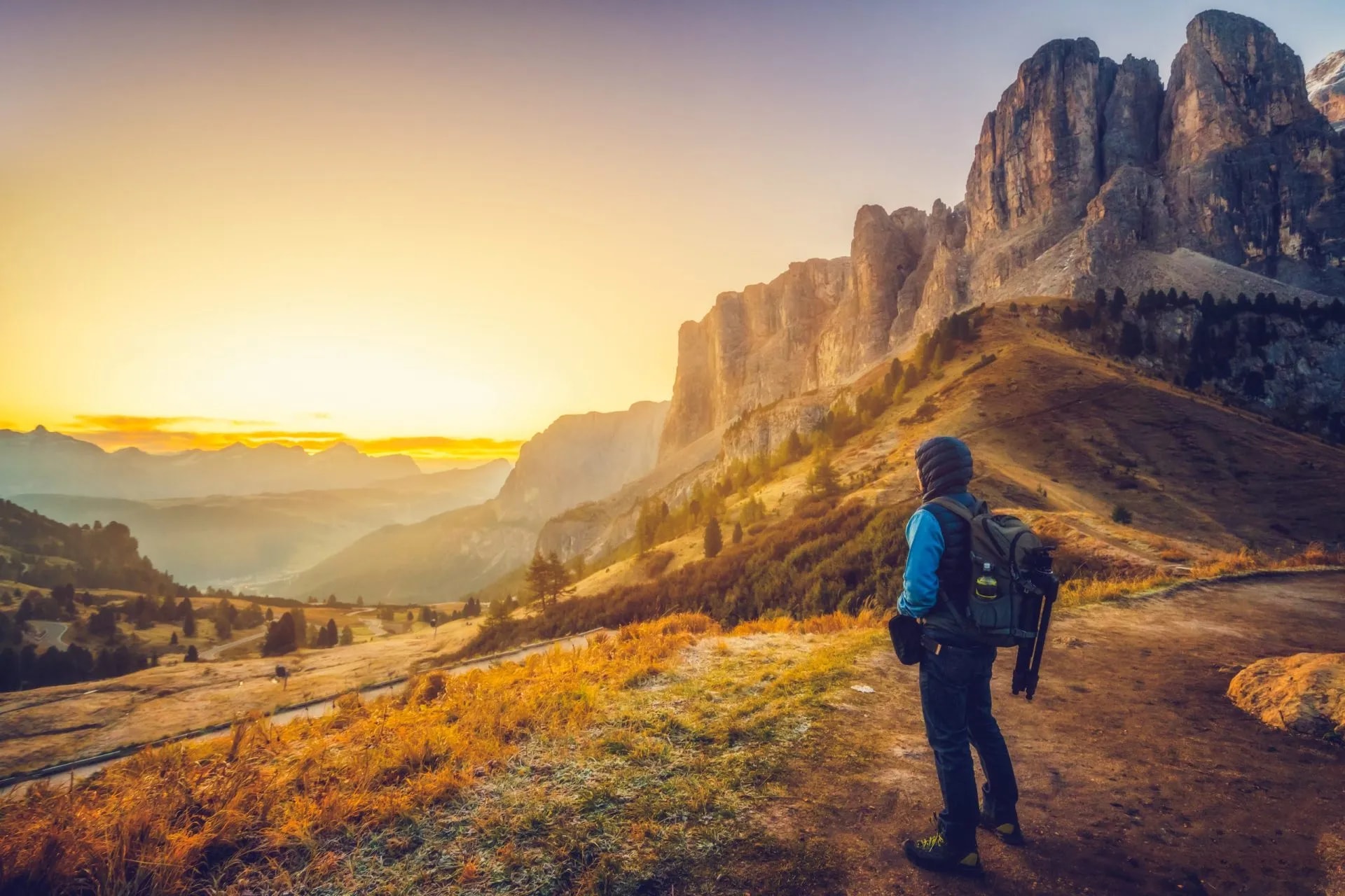 Backpack dolomites