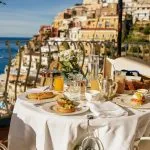 Delicious mediterranean quisine is a quintessential part of holidays in italy