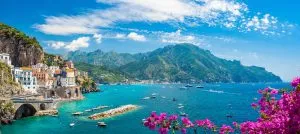 Landscape with atrani town