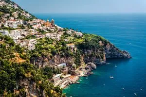 View of praiano praiano is a town and comune of the province of salerno of southwest italy